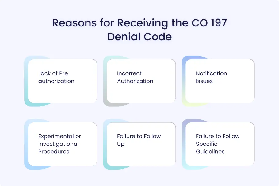 Common Reasons for CO 197 Denial in Medical Billing