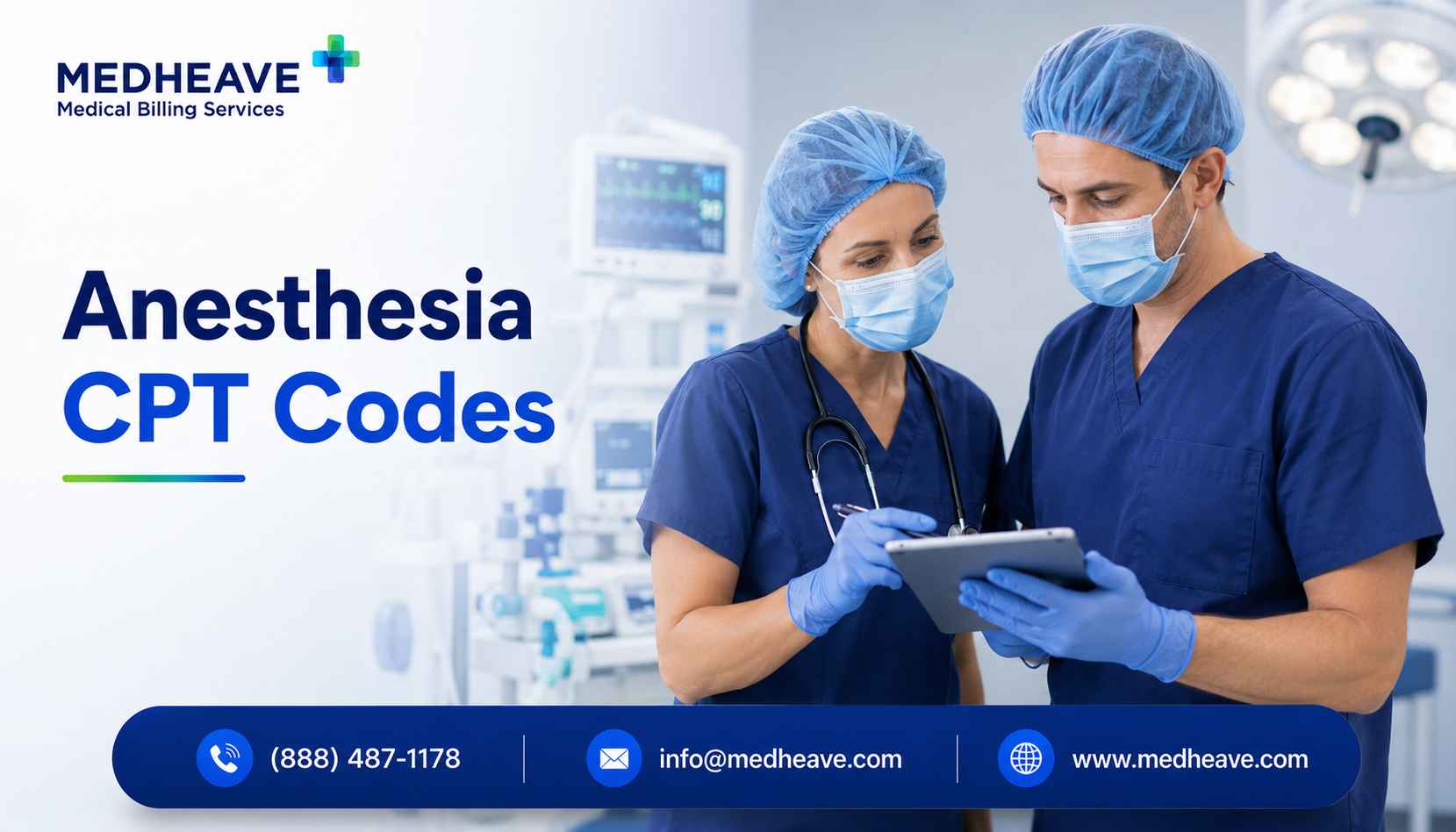 Anesthesia CPT codes