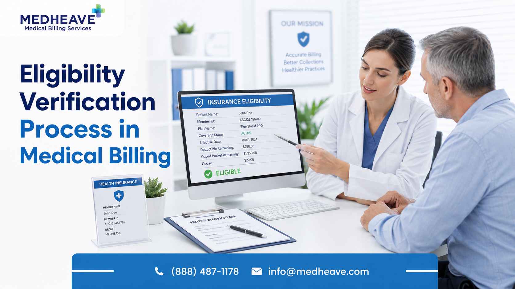 Eligibility verification process in medical billing