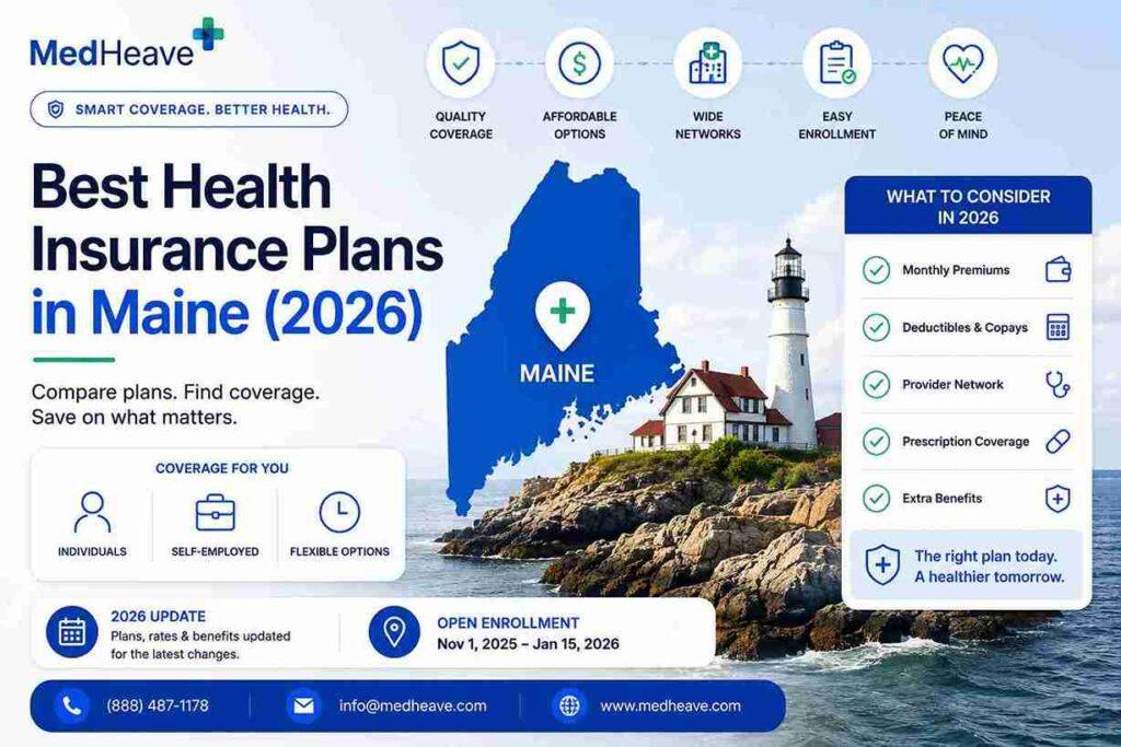 Best Health Insurance Plans in Maine (2026)