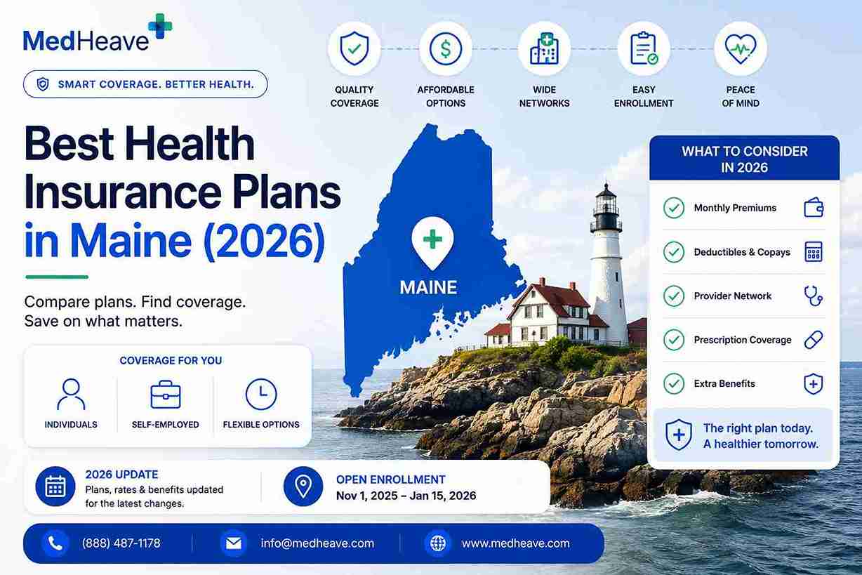Best Health Insurance Plans in Maine (2026)