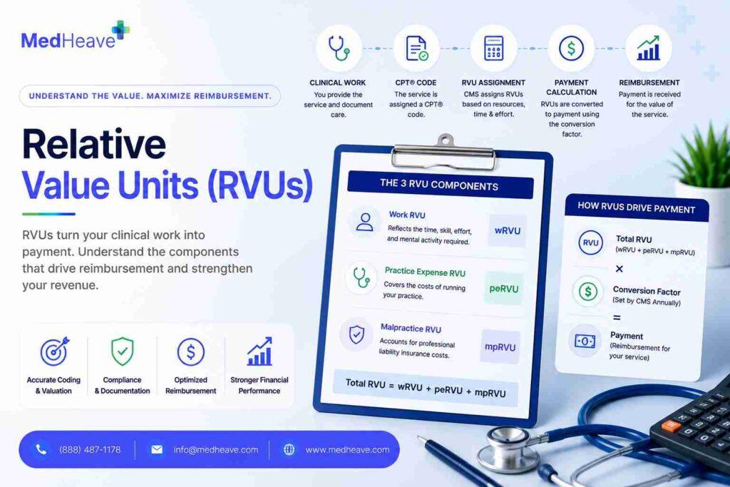 RVUs in medical billing