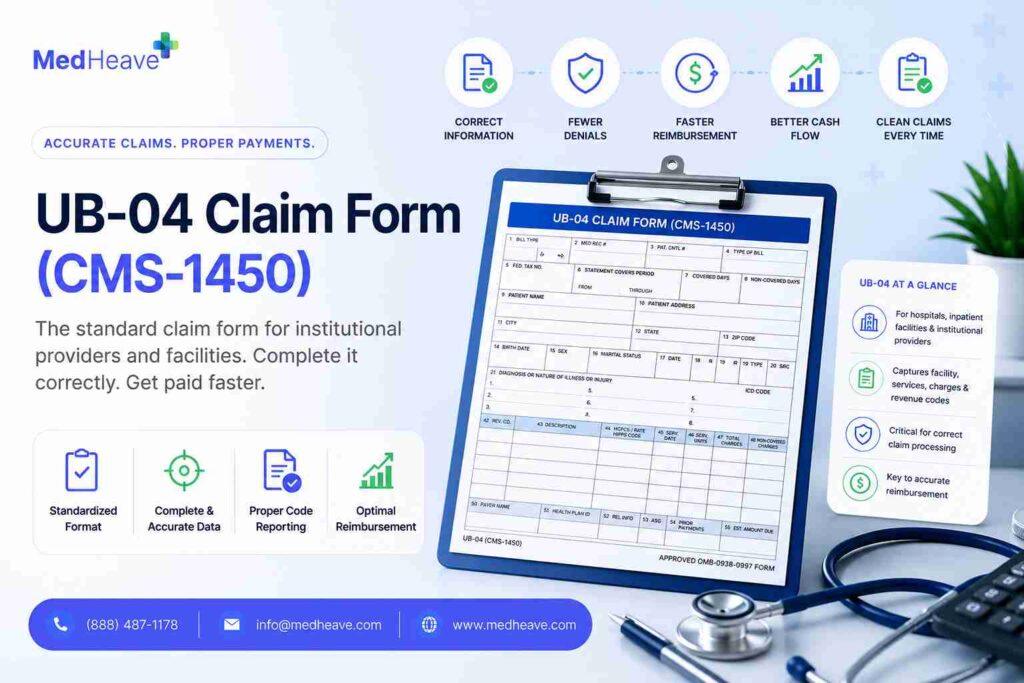 UB-04 Claim Form
