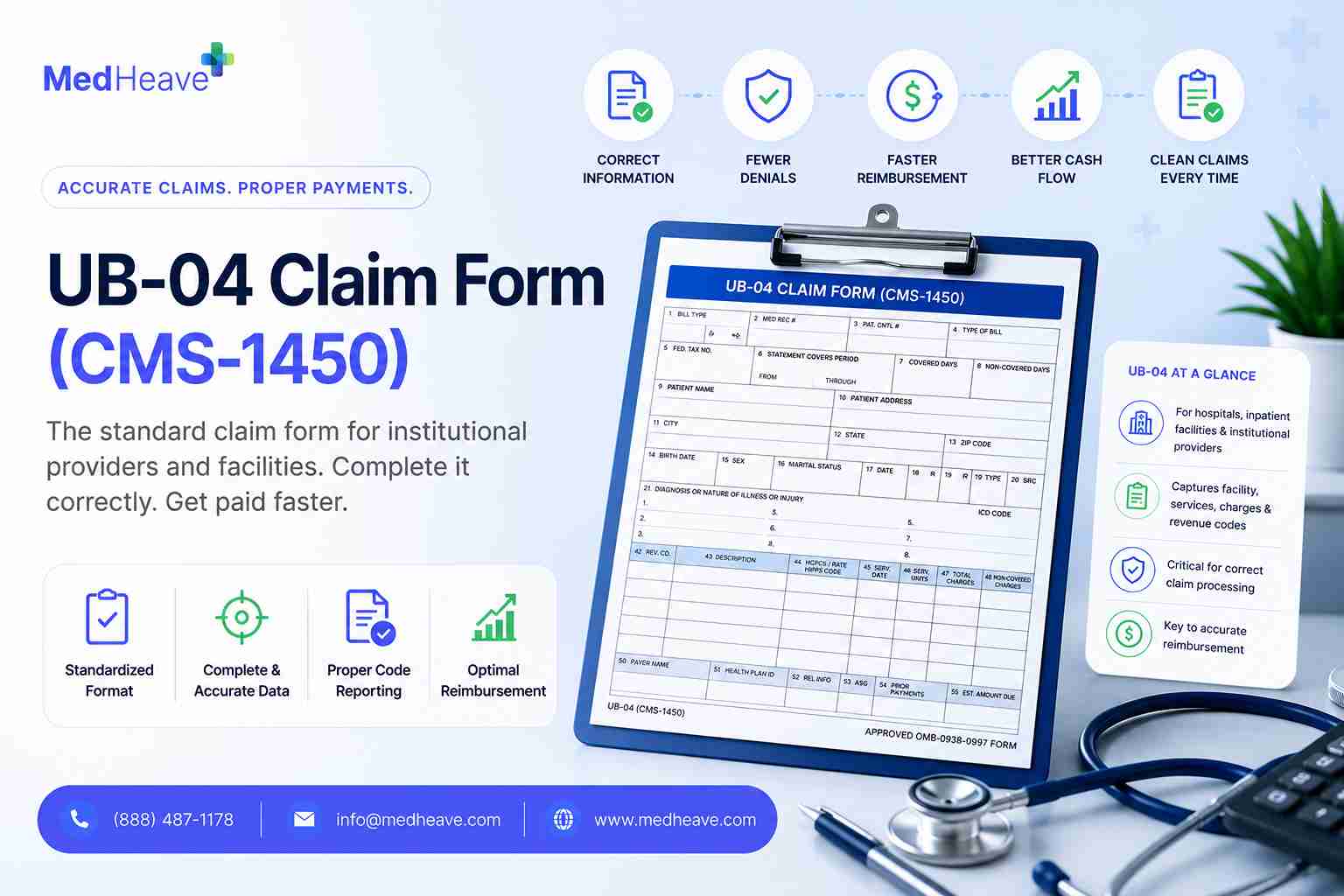 UB-04 Claim Form