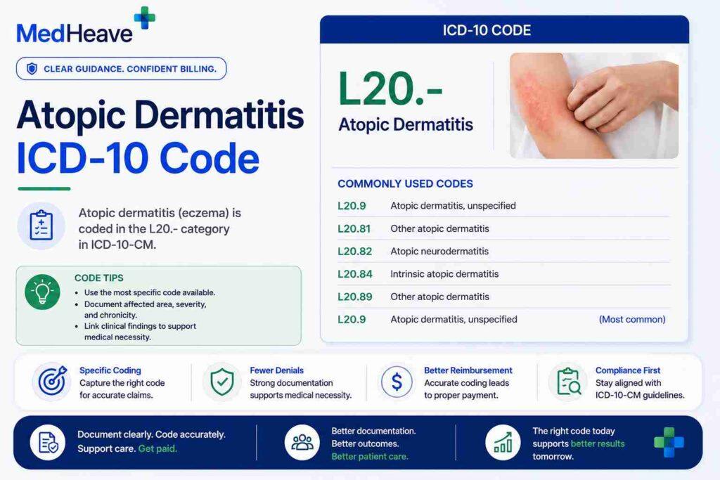 Atopic Dermatitis ICD-10 Code